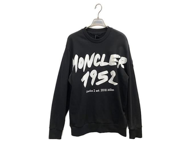 Moncler Chandails Coton Noir  ref.1112724