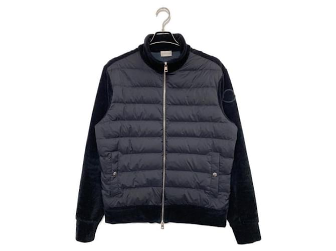 Moncler Sweaters Navy blue Nylon  ref.1112729