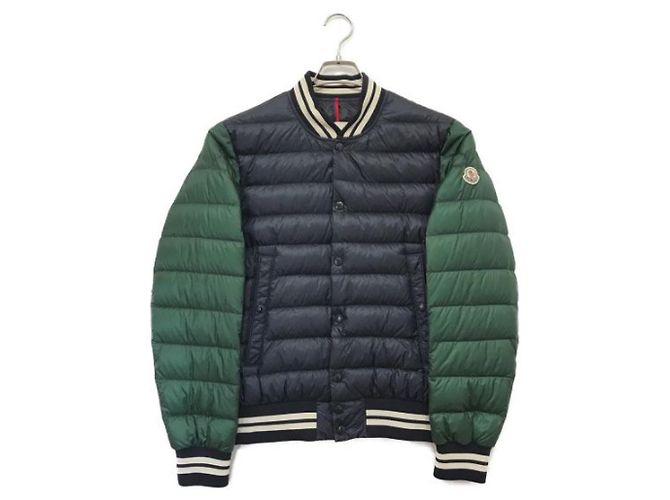 Moncler ENRICK down jacket navy blue nylon