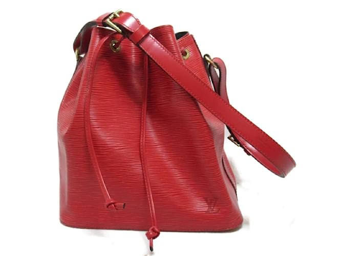 Louis Vuitton Epi Petit Noe  M44107 Red Leather  ref.1112957