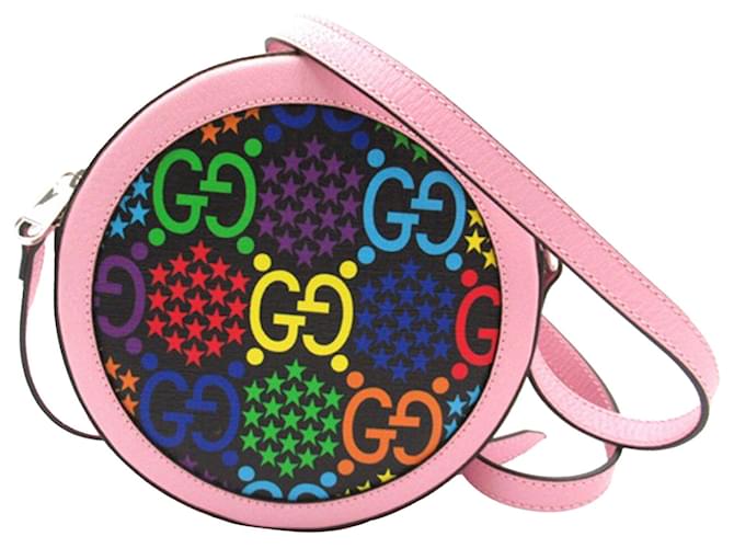 Gucci Pink GG Supreme Psychedelic Crossbody Multiple colors