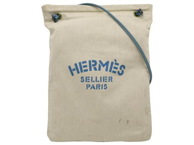 Hermès Aline Bianco Tela  ref.1113059