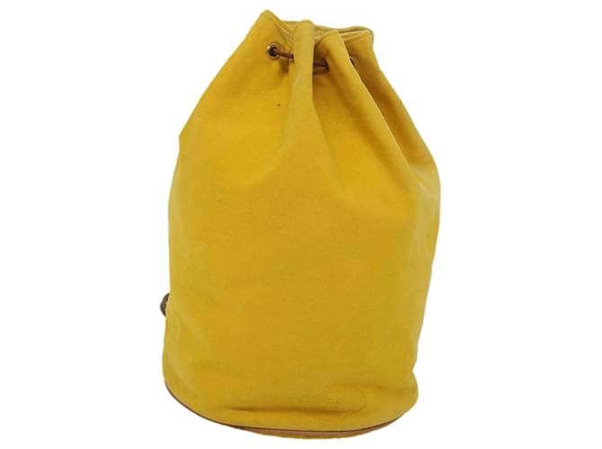 Hermès Polochon Yellow Cloth  ref.1113311