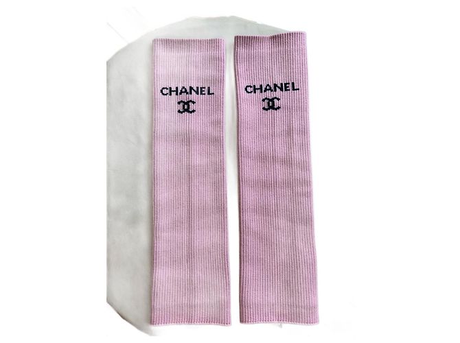 polainas/Legging de viscose rosa Chanel
