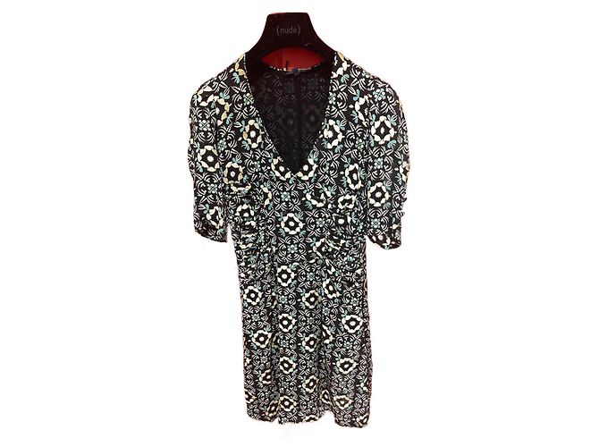 Vestido Soeur de viscosa talla 34 Multicolor