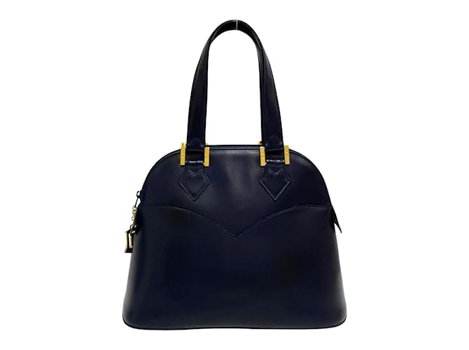 Yves Saint Laurent Leather Dome Handbag Black Pony-style calfskin  ref.1114086