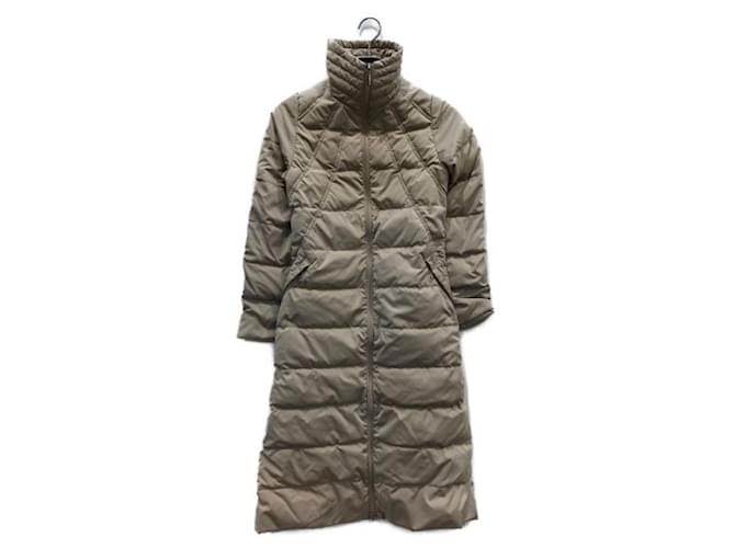 Moncler Coats, Outerwear Beige Polyester  ref.1114160