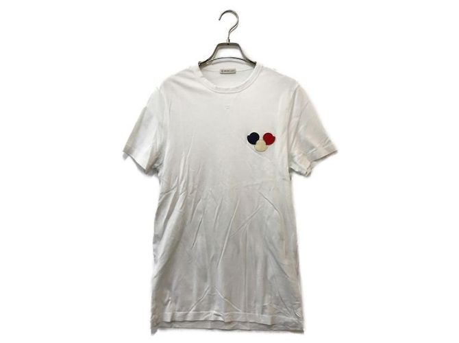 Camiseta Moncler blanca de algodón Blanco