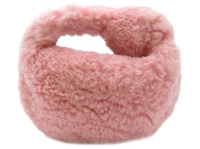 Bottega Veneta Pink Mini Shearling Jodie Fur  ref.1114171
