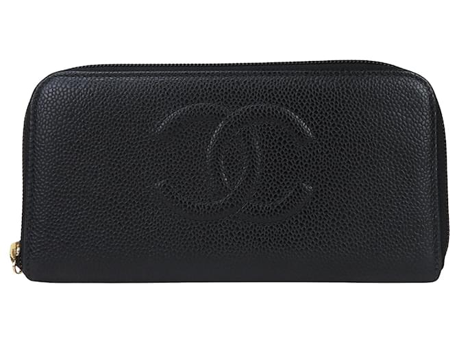 Timeless Chanel COCO Mark Black Leather  ref.1114273