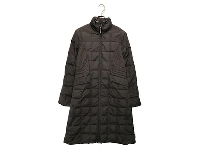 Moncler Coats, Outerwear Brown Polyamide  ref.1114275