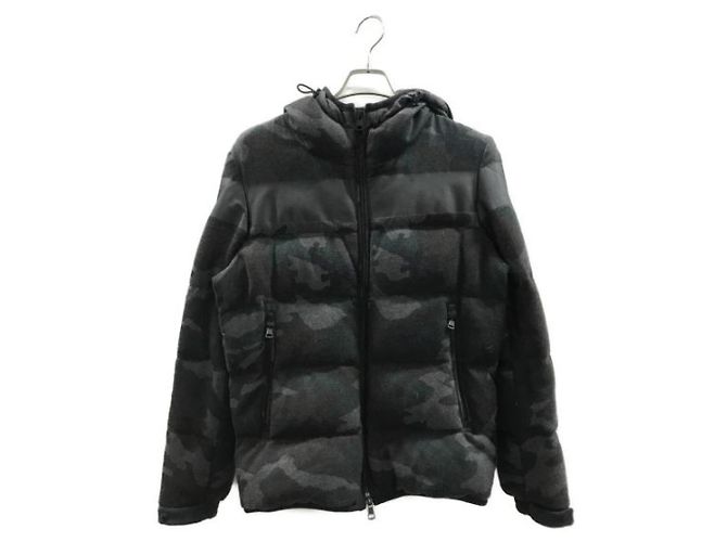 Moncler ERAULT camouflage down coat khaki