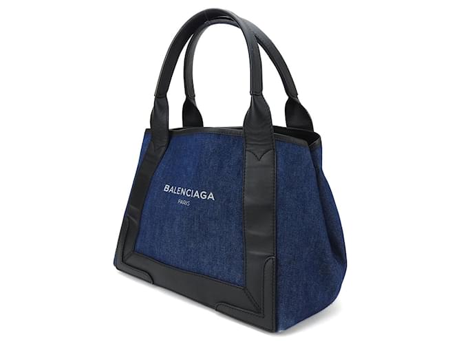 Balenciaga Cabas Blu navy Giovanni  ref.1114339