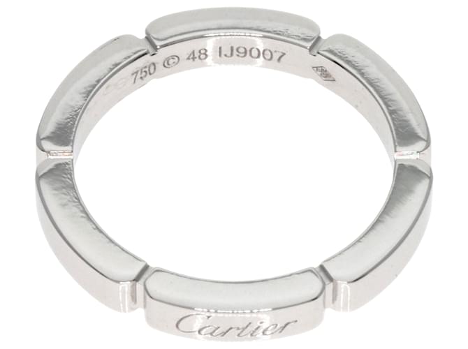 Cartier Maillon panthere Silvery White gold  ref.1114383
