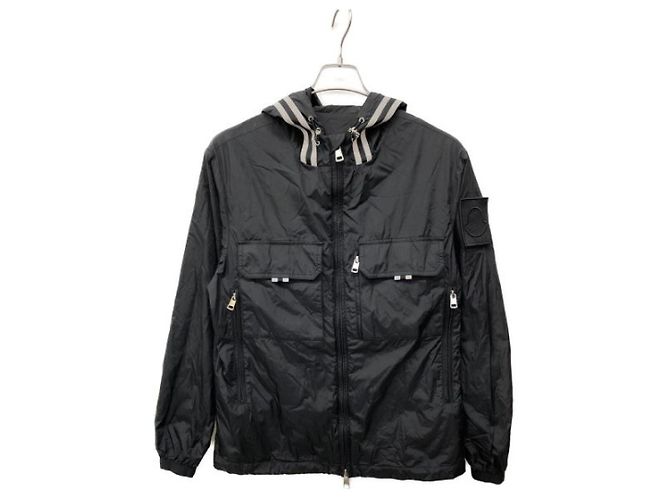Moncler Nylonjacke für Herren Schwarz