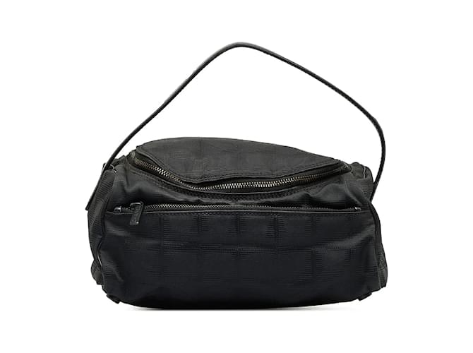 Chanel New Travel Line Vanity Bag Black Cloth  ref.1114504