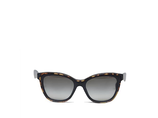 Prada Tinted Sunglasses SPR20P Black Plastic  ref.1114521
