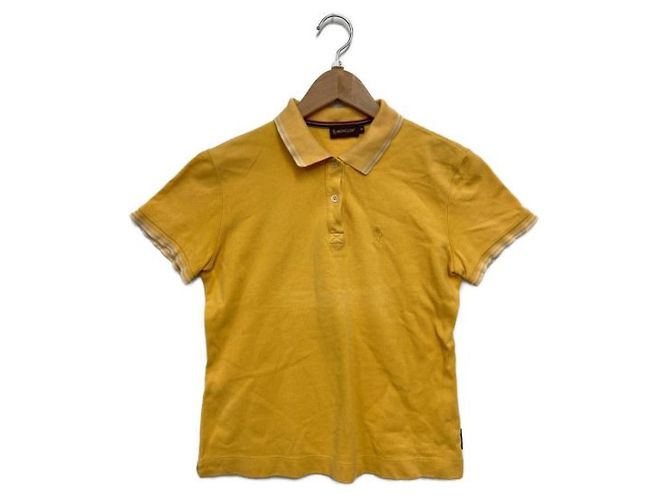 Polo Moncler Amarillo de Algodón