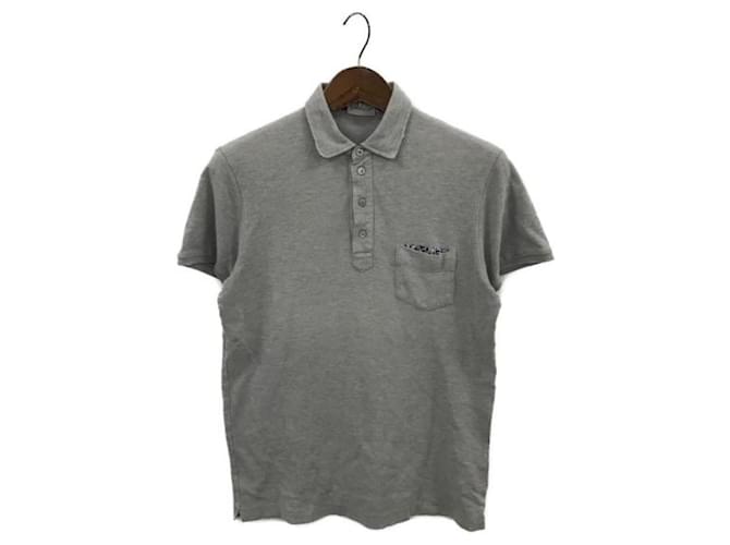 Moncler Shirts Grey Cotton  ref.1114762