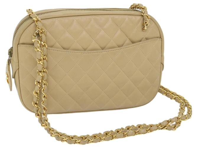 Chanel beige shoulder discount bag