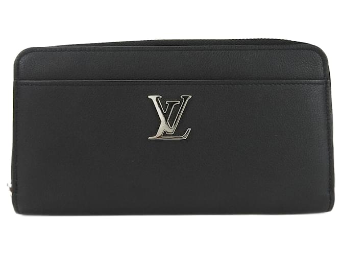 Louis Vuitton Schwarz Leder  ref.1115208