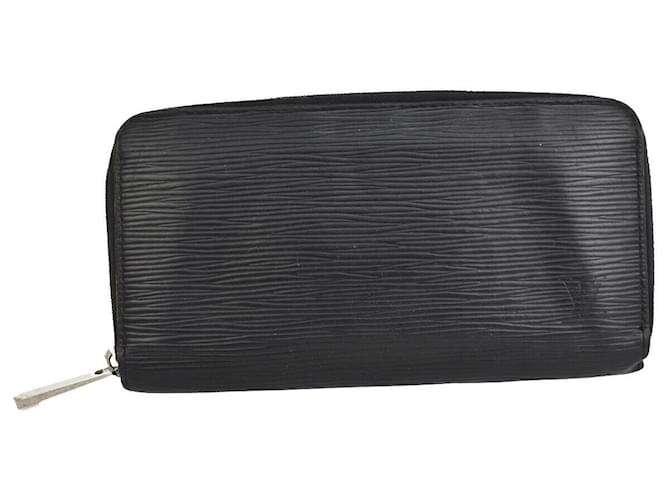 Louis Vuitton Portefeuille zippy Black Leather  ref.1115212