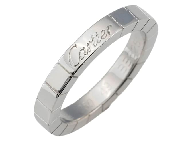 Cartier 18Anillo K Laniere Plata Metal  ref.1115454