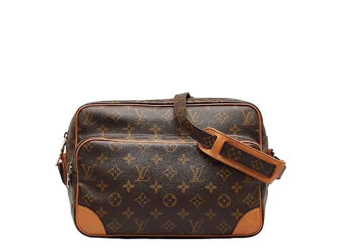 Louis Vuitton Sac Monogram Nil M45244 Toile Marron  ref.1115467