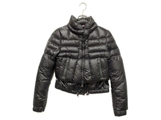 Moncler Grenoble Black Nylon Down Jacket