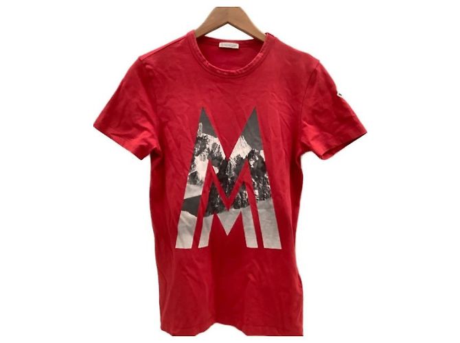 Moncler Hemd Rot Baumwolle