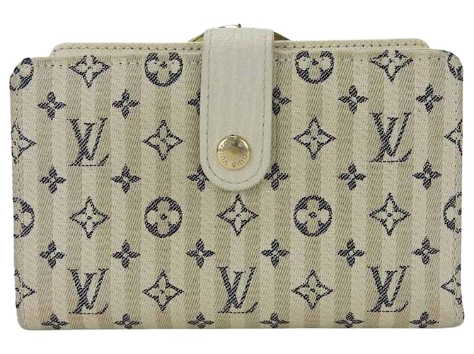 Louis Vuitton Portefeuille viennois Bege Lona  ref.1115806