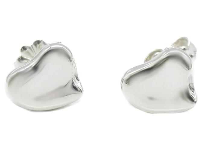 Tiffany & Co Full heart Silvery Silver  ref.1116107