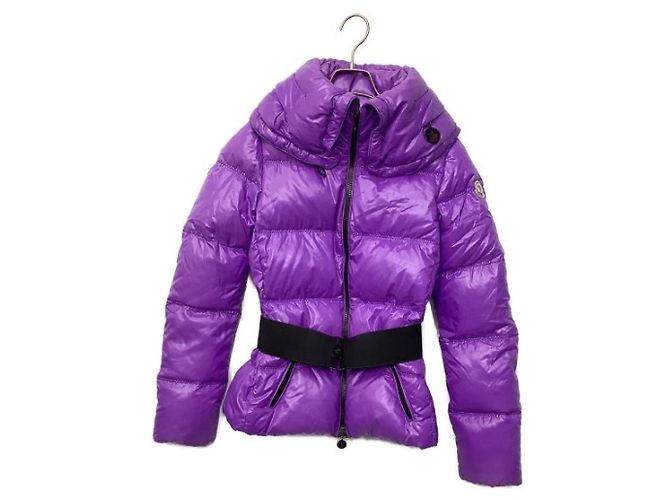 Moncler Down Jacket Purple