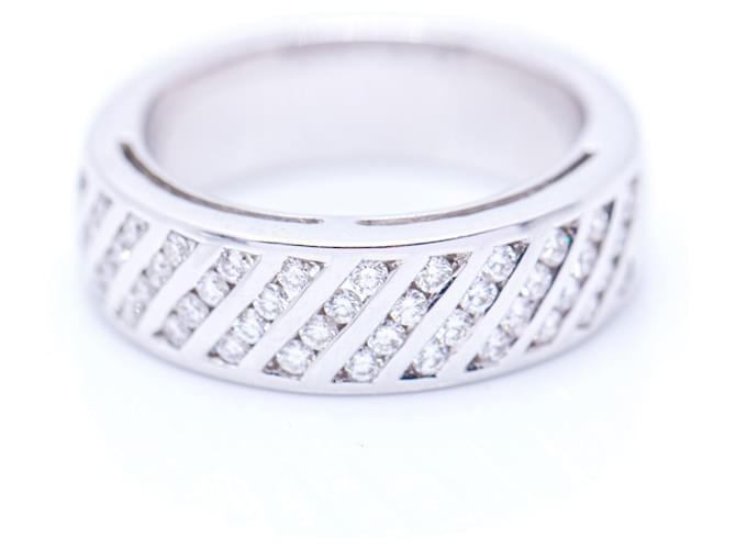 Autre Marque White Gold Ring with Diamonds  ref.1116474