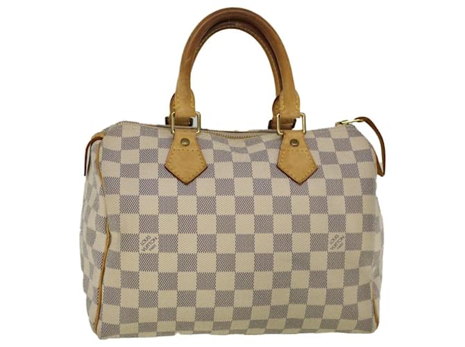 Louis Vuitton Damier Azur Speedy 25 Hand Bag N41534 Auth LV 58326  ref.1116629