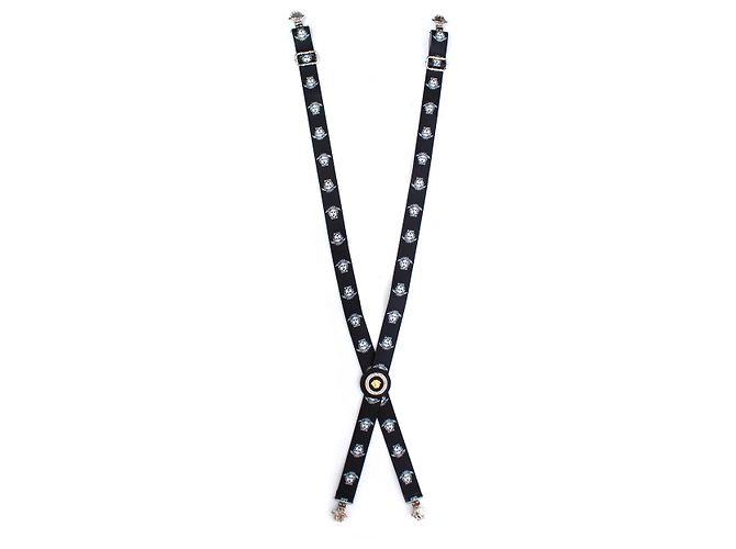 Gianni Versace, bretelle Nero