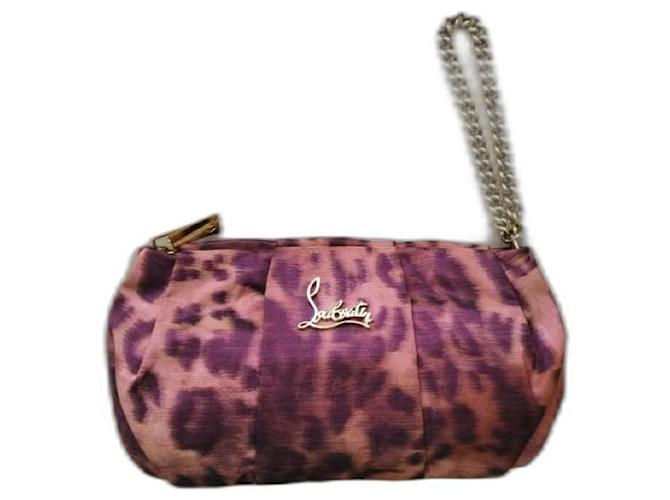 Christian Louboutin Clutch bags Multiple colors Polyester  ref.1117052