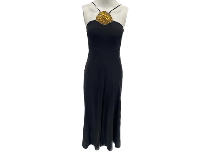 Autre Marque RIXO  Dresses T.International XXS Silk Black  ref.1117081