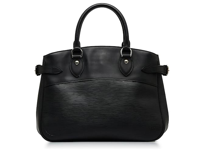 Louis Vuitton Black Epi Passy PM Nero Pelle  ref.1117185