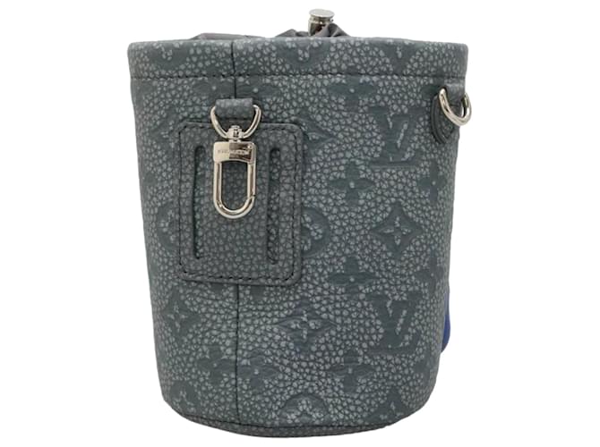 Louis Vuitton Gray Monogram Taurillon Chalk Nano Sling Bag Grey Leather Pony-style calfskin  ref.1117232