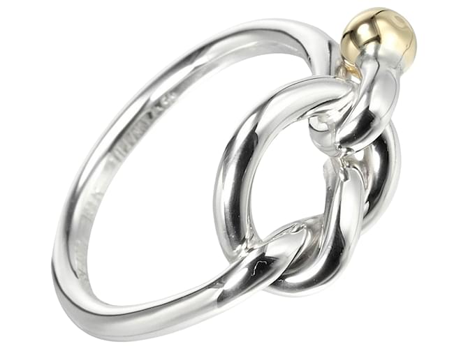 Tiffany & Co Hook and eye Silvery Silver  ref.1117265