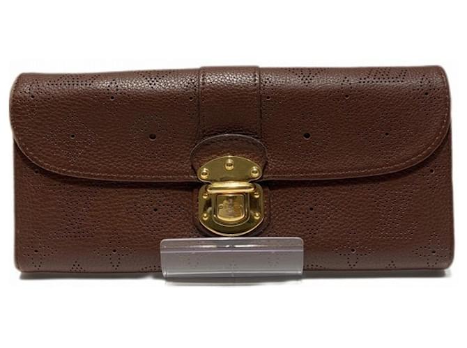Louis Vuitton Amelia Brown Leather  ref.1117360
