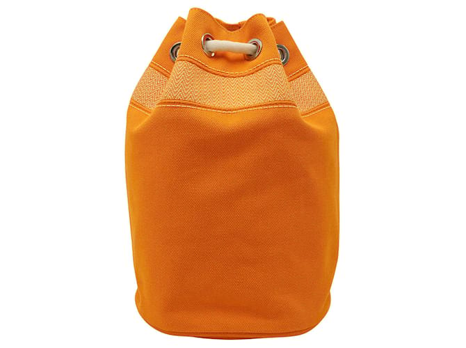 Hermès Marin Toile Orange  ref.1117478