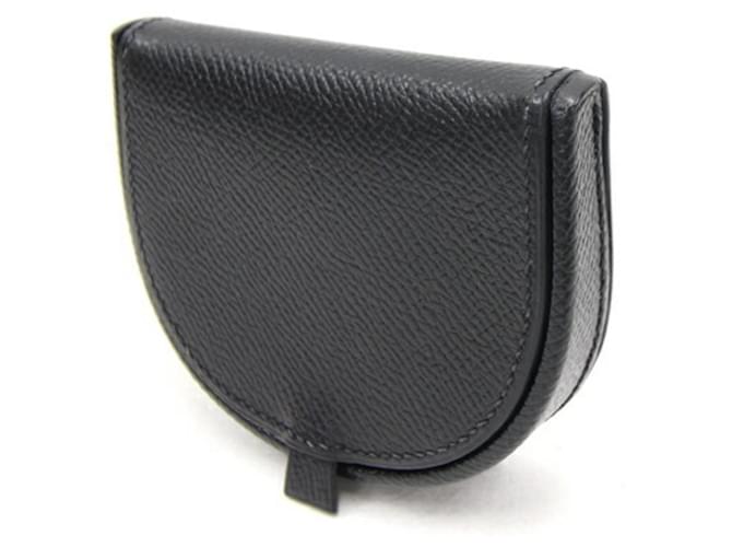 Hermès -- Black Leather  ref.1117589