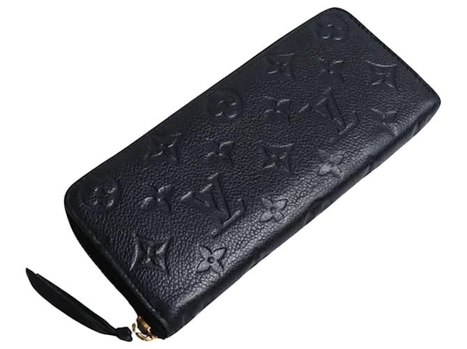 Louis Vuitton Portefeuille zippy Black Leather  ref.1117599