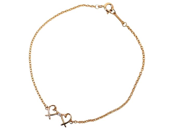 Tiffany & Co Liebevolles Herz Golden Roségold  ref.1117621