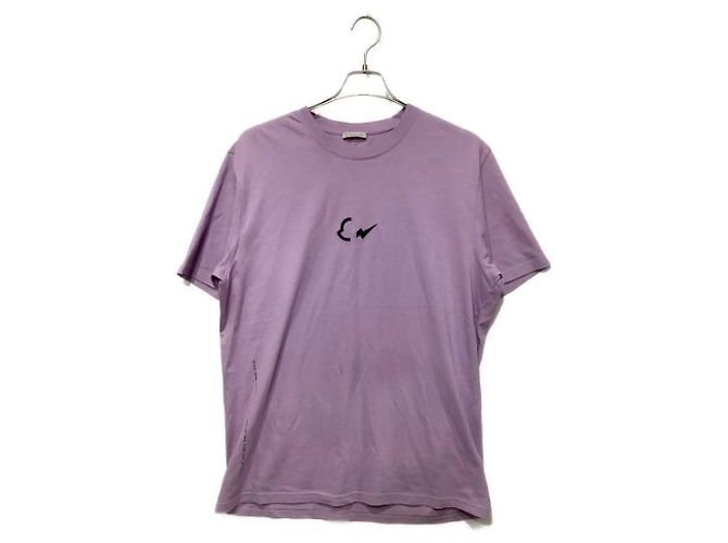 Camiseta Moncler Fragment Design Morada de Algodón Púrpura