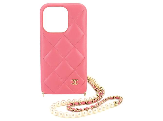 Timeless Chanel Matelassé Pink Leather  ref.1117826