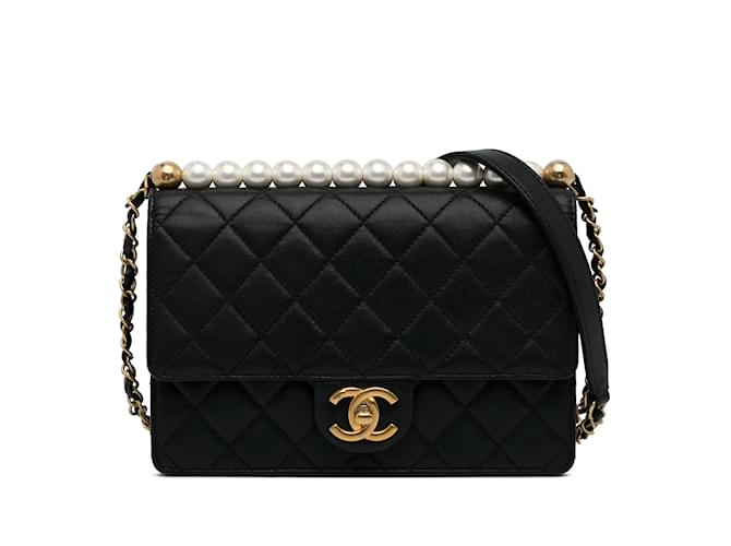 Chanel chic best sale pearls flap bag