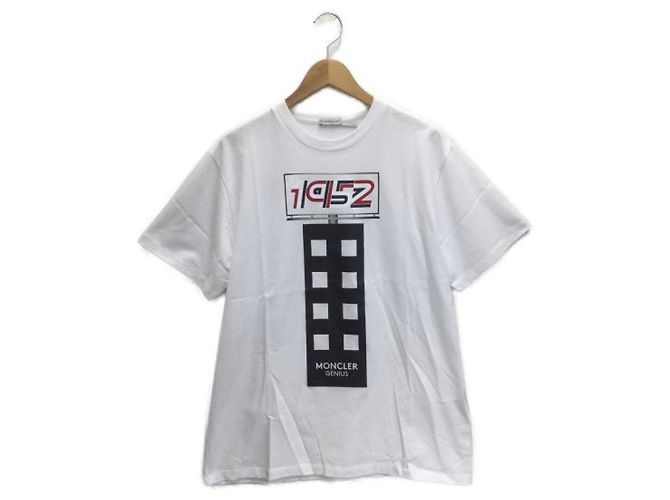 Moncler 1952 Collection Tee Black White Cotton